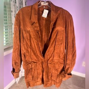 Jackett New York Brown Suede Jacket